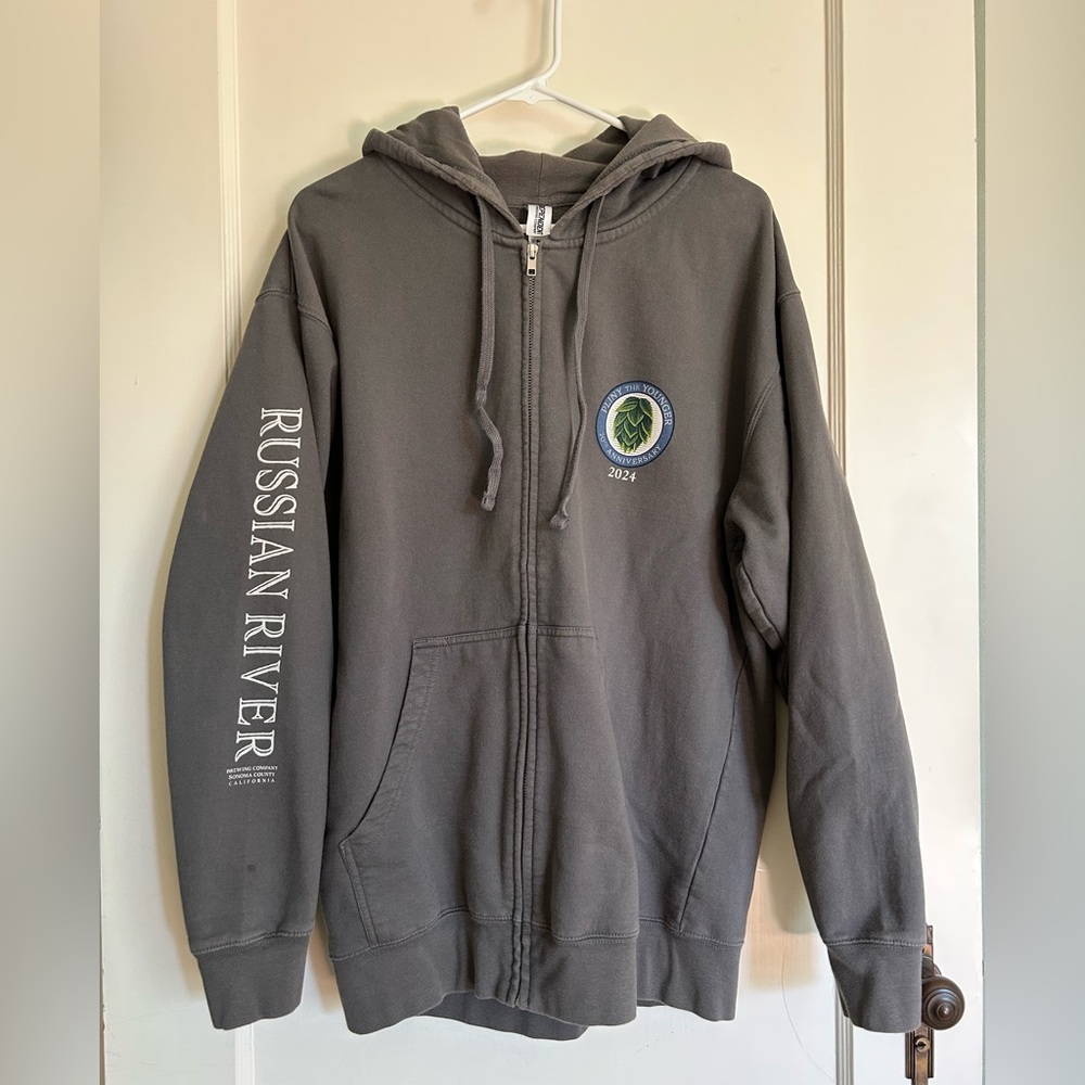 Russian River Brewing Zip-Up Hoodie